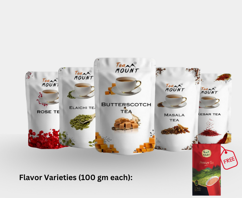 FLAVOURED: 5-Pack CTC Tea Combo
