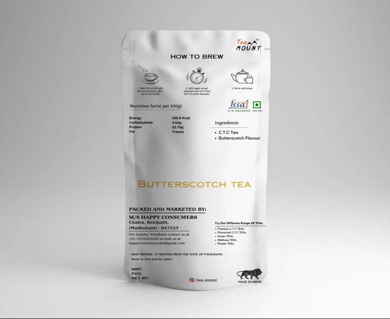FLAVOURED: 5-Pack CTC Tea Combo